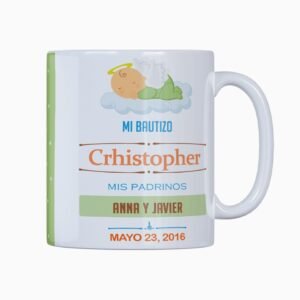 Taza Mi Bautizo Niño - Imagen 3
