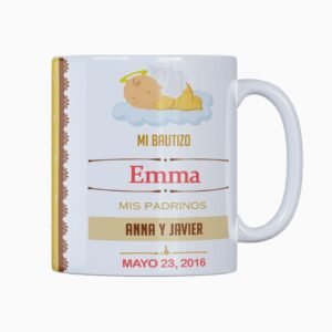 Taza Mi Bautizo Niña - Imagen 3