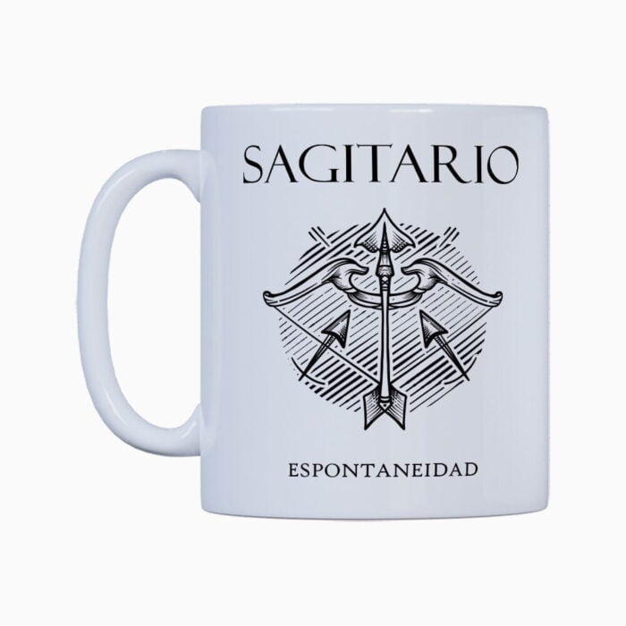 Taza sagitario + constelación