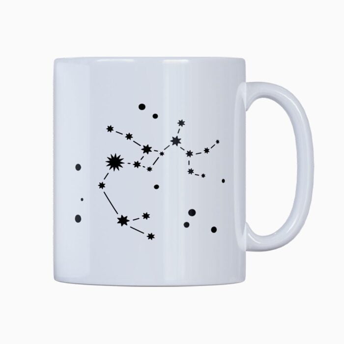 Taza sagitario + constelación