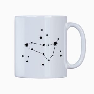 taza capricornio + constelación - Imagen 3