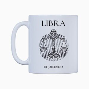 taza libra + constelación - Imagen 2