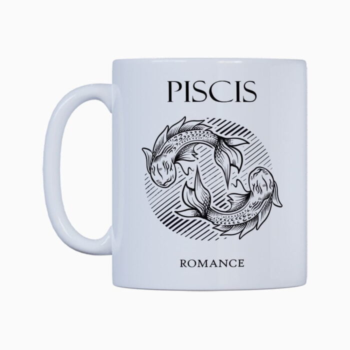 Taza piscis + constelación