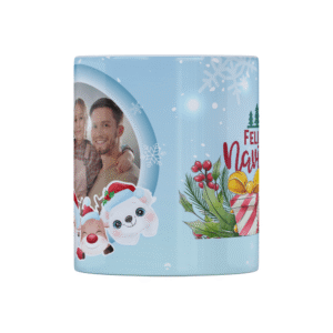 Taza Feliz navidad con foto - Imagen 2