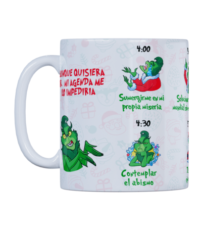 Taza agenda Grinch