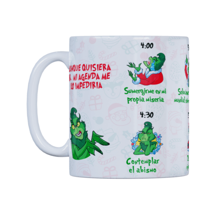 Taza agenda Grinch