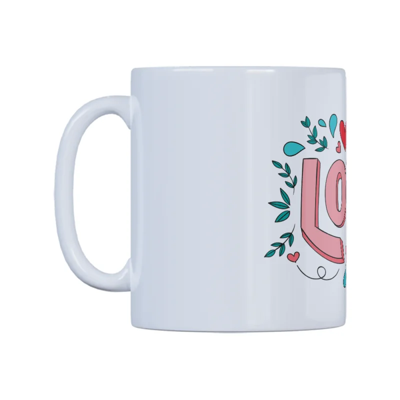 Taza romántica Love de cerámica para pareja