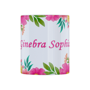 Taza tropical + nombre - Imagen 2