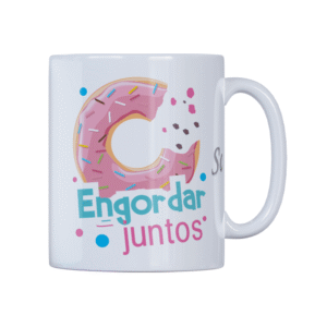 Taza Amar Es Engordar. - Imagen 3