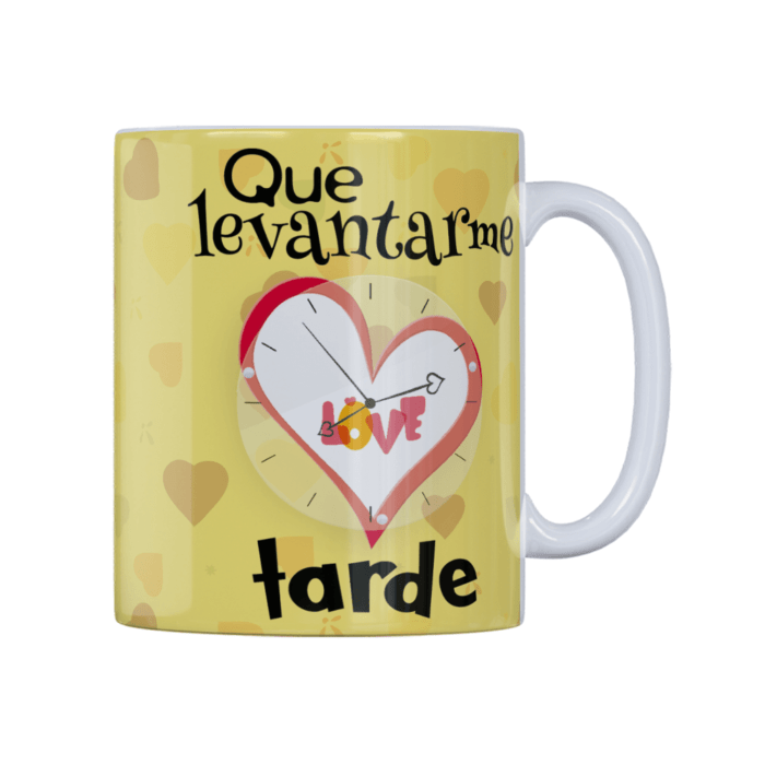 Taza me gustas mas que levantarme tarde