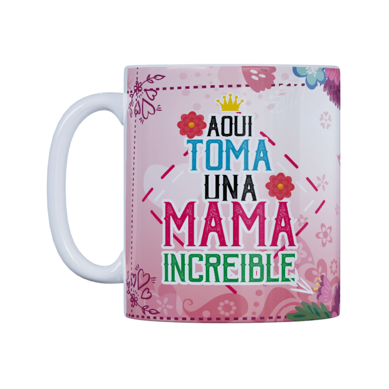 Aquí toma una mama increíble