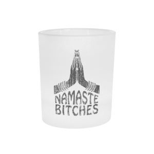 Vaso de cristal esmerilado personalizable x 6 - Imagen 2