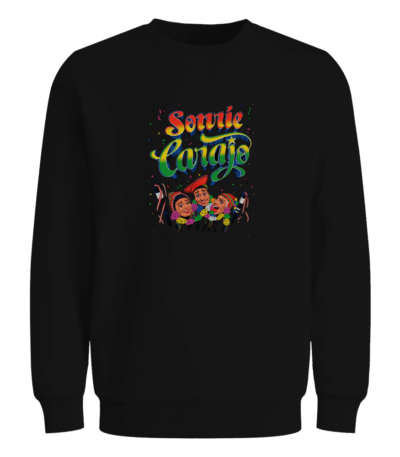 Sudadera sonríe carajo