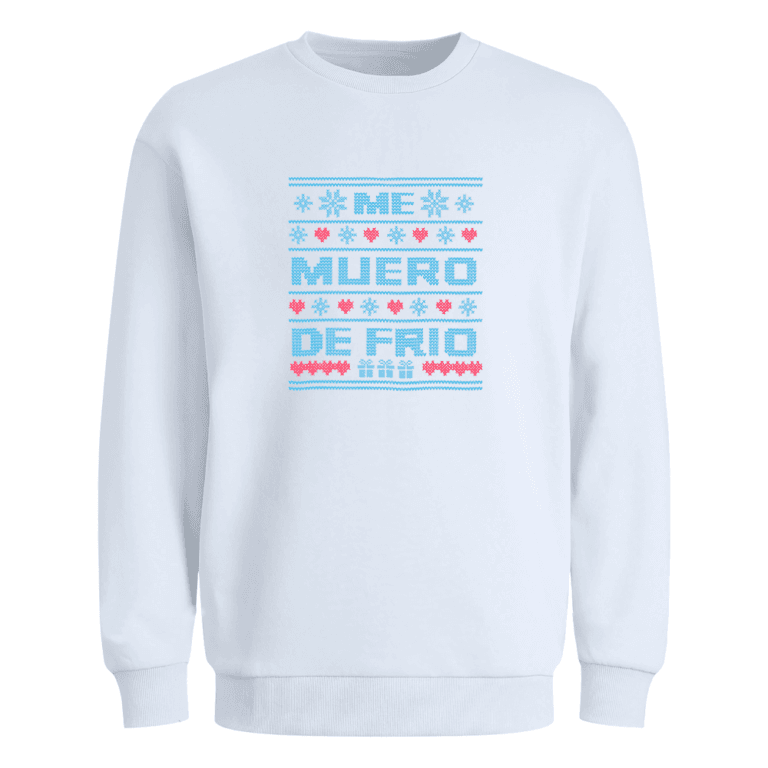 Sudadera me muero de frio