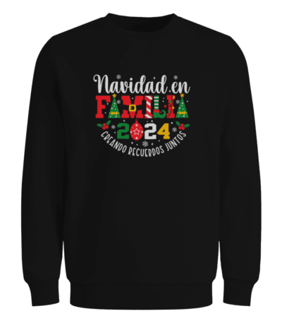 Sudadera navidad en familia