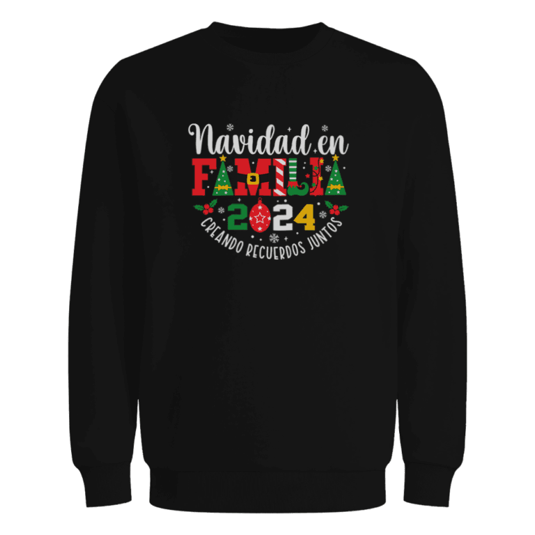 Sudadera navidad en familia