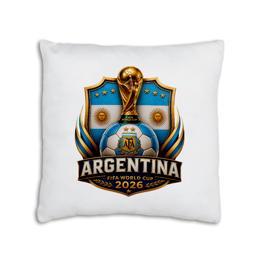 arg-cojin Cojín Trofeo Mundial 2026 - Imagen 1